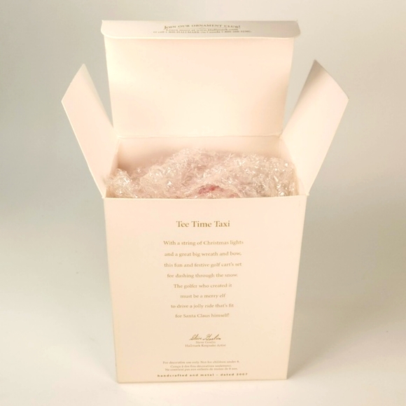 Tee Time Taxi, Hallmark Keepsake, 2007, How you roll in the FLA - Picture 16 of 17